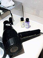 Are there hair dryers in hotel rooms in Kyrgyzstan?