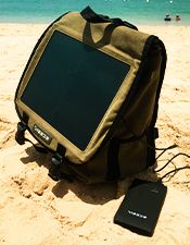 Does a solar battery charger work in Chile?