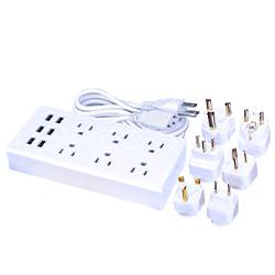 e-Book Readers Tablets and More United States to Israel Travel Power Adapter to Connect North American Electrical Plugs to Israeli Outlets for Cell Phones 2-Pack, White