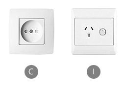 Which plug adapter do you need to bring for using  hair straighteners in Argentina?