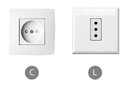 Which plug adapter do you need to bring when using  hair straighteners in Chile?