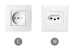Which power adapter do you need to use a hair dryer in Brazil?